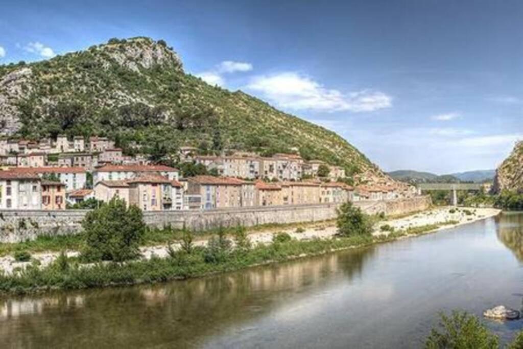 Charmant Chalet Pour 2 Personnes Spa Prive Massillargues-Attuech Buitenkant foto