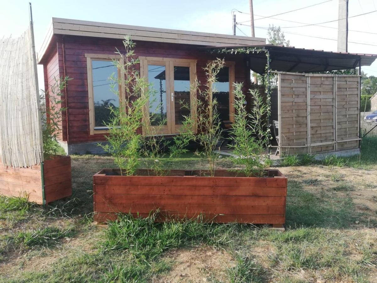 Charmant Chalet Pour 2 Personnes Spa Prive Massillargues-Attuech Buitenkant foto