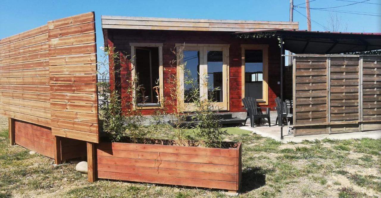 Charmant Chalet Pour 2 Personnes Spa Prive Massillargues-Attuech Buitenkant foto