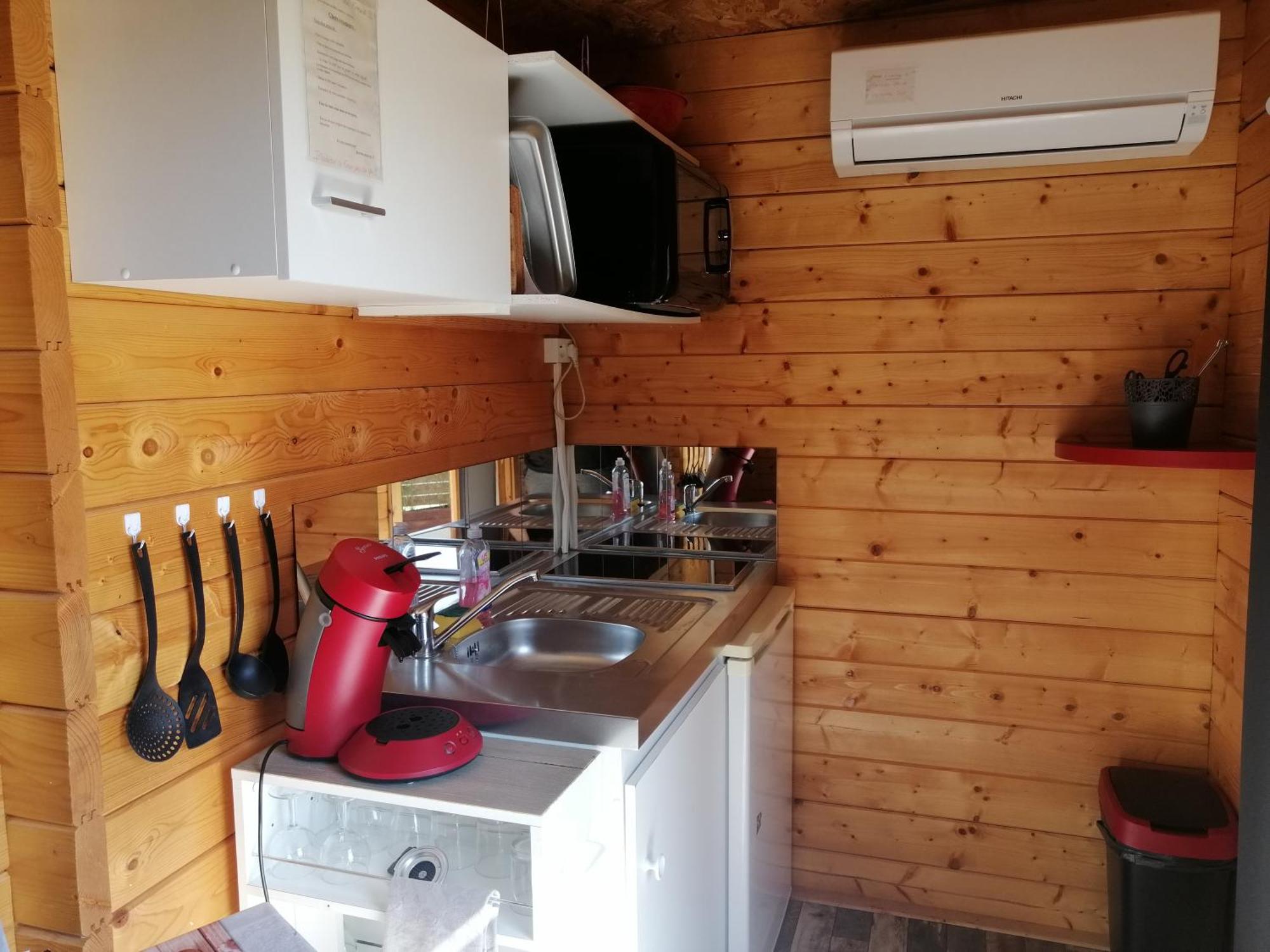 Charmant Chalet Pour 2 Personnes Spa Prive Massillargues-Attuech Buitenkant foto